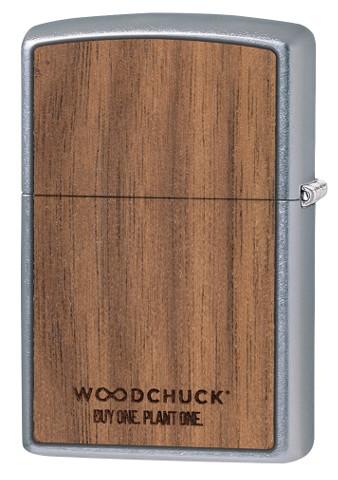 Rückansicht Zippo Woodchuck 