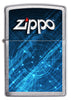 Blue Zippo Design