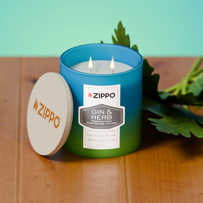 Zippo Odor-Masking Candle Gin Herb