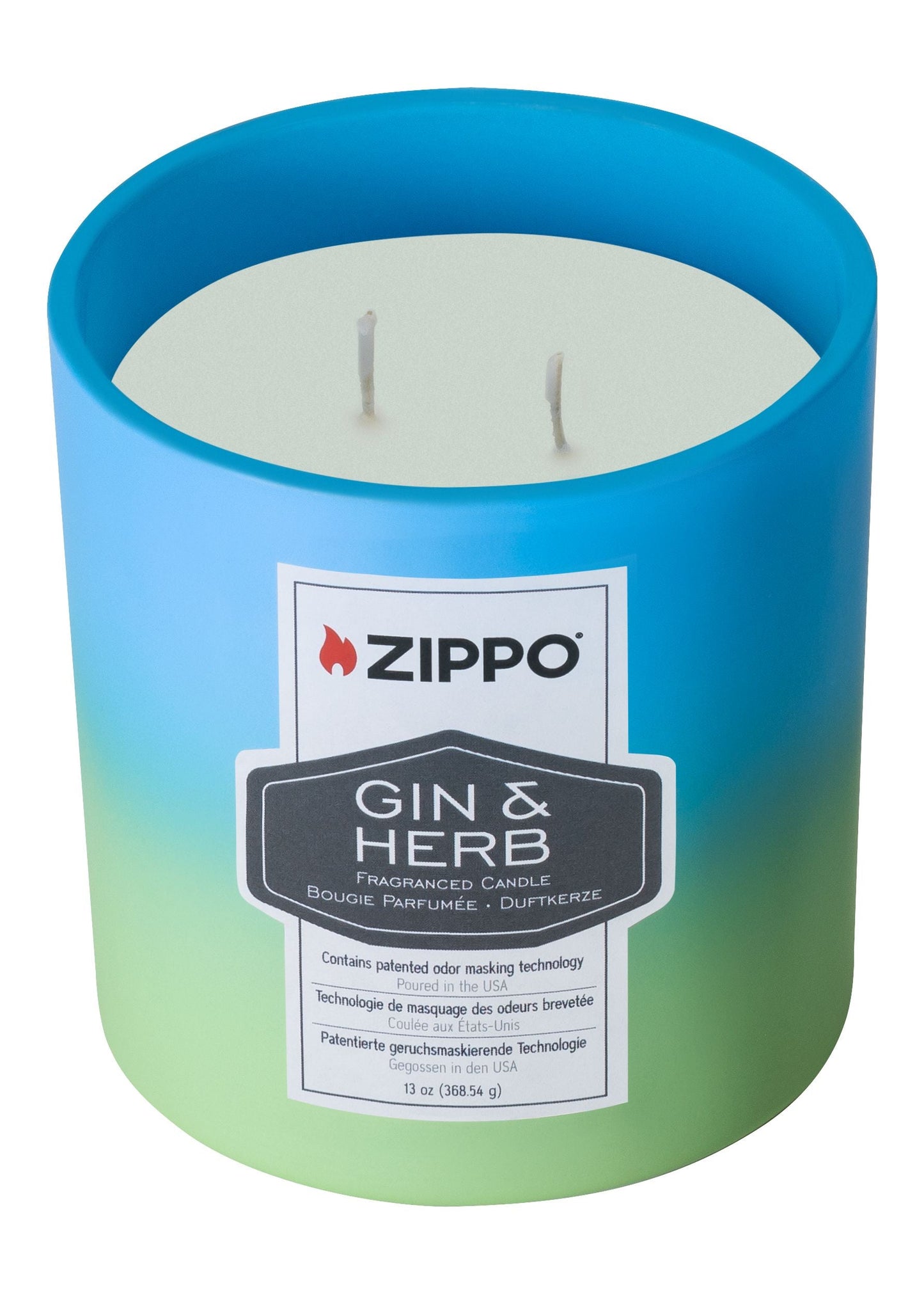 Zippo Odor-Masking Candle Gin Herb