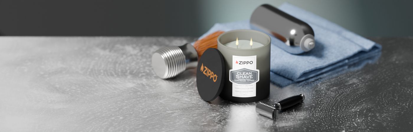 Zippo Odor-Masking Candle Clean Shave