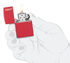 Zippo Flame Red Matte