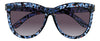 Zippo Sonnenbrille Lady Swing mit geschwungenen halbrunden Gläsern in Marmoroptik 